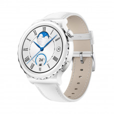 Смарт часы Huawei Watch GT 3 Pro FRG-B19 42mm White Leather Strap в Усть-Каменогорске