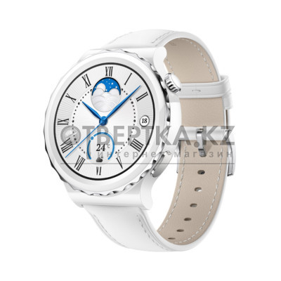 Смарт часы Huawei Watch GT 3 Pro FRG-B19 42mm White Leather Strap 55028857