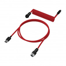 Провод для механической клавиатуры HyperX USB-C Coiled Cable Red-Black 6J677AA в Алматы