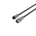 Провод для механической клавиатуры HyperX USB-C Coiled Cable Gray 6J678AA