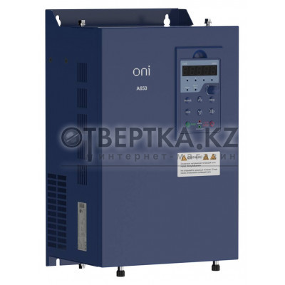 Преобразователь частоты ONI A650 380В 3Ф 37кВт 75А M A650-33E37TM