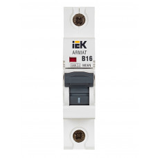 Автоматический выключатель IEK M06N 1P B 16А AR-M06N-1-B016 в Актау