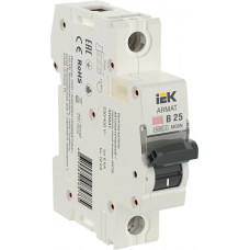 Автоматический выключатель IEK M06N 1P B 25А AR-M06N-1-B025 в Костанае
