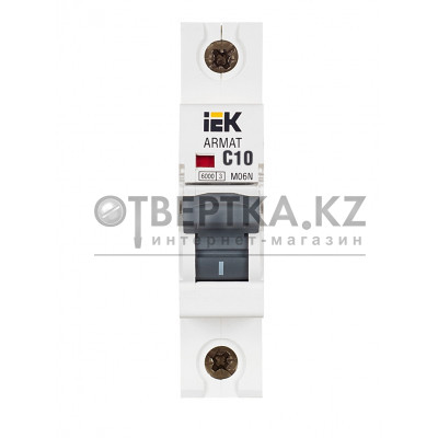 Автоматический выключатель IEK M06N 1P C 10А AR-M06N-1-C010