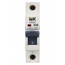 Автоматический выключатель IEK M06N 1P C 32А AR-M06N-1-C032 в Кокшетау