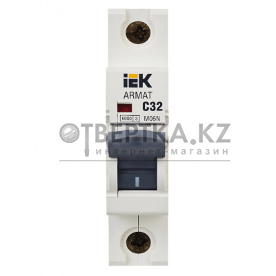 Автоматический выключатель IEK M06N 1P C 32А AR-M06N-1-C032