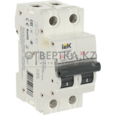 Автоматический выключатель IEK M06N 2P C 2А AR-M06N-2-C002