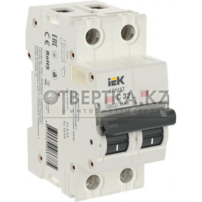 Автоматический выключатель IEK M06N 2P C 32А AR-M06N-2-C032