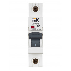 Автоматический выключатель IEK M10N 1P C 6А AR-M10N-1-C006