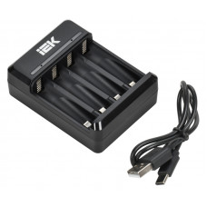 Устройство зарядное для 2-4 NiMH/CD аккумуляторов AA/AAA 200мА с LED индикатором IEK ABC11-4-2-TYC-M-020-LED Устройство зарядное для 2-4 NiMH/CD аккумуляторов AA/AAA 200мА с LED индикатором IEK ABC11-4-2-TYC-M-020-LED