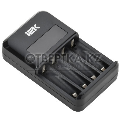 Устройство зарядное для 1-4 NiMH/CD аккумуляторов AA/AAA автоматическое 1800мА с LCD дисплеем IEK ABC11-4-4-ACO-A-180-LCD
