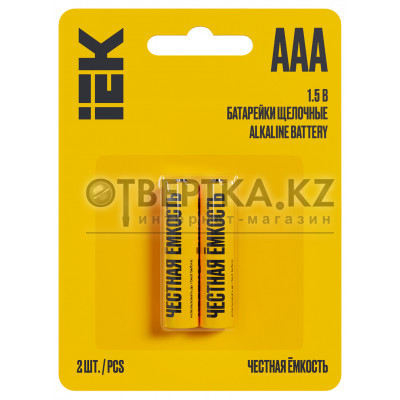 Батарейка щелочная IEK Alkaline LR03/AAA ABT-LR03-OP-L02 ABT-LR03-OP-L02 