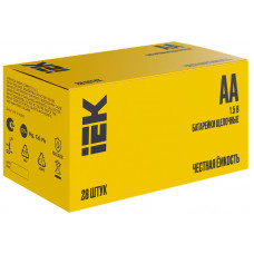 Батарейка щелочная IEK Alkaline LR06/AA ABT-LR06-OP-B28