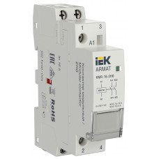 ARMAT Контактор модульный KMR 16А 230В AC 2НО IEK AR-KMR10-016-20-230 