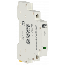 ARMAT Лампа индикаторная одинарная LED 110-230В AC зеленая IEK AR-LED-1-1-G в Актобе