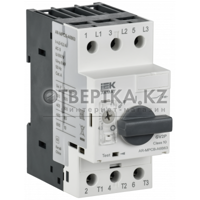 ARMAT Автоматический выключатель защиты двигателя A6 GV2P 4-6,3А IEK AR-MPCB-A6B63