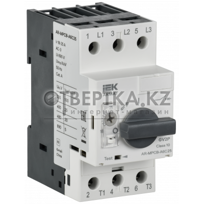 ARMAT Автоматический выключатель защиты двигателя A6 GV2P 18-25А IEK AR-MPCB-A6C25