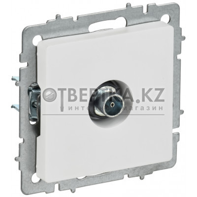 BRITE Розетка TV оконечная РТВ11-0-БрАБ арктический белый IEK BR-A10-O-K91