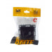 BRITE Розетка двойная TVRJ45 кат.5E РТВ/РК12-БрЧ черный IEK BR-AK20-1-K02 BR-AK20-1-K02 