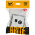 BRITE Розетка двойная TVRJ45 кат.5E РТВ/РК12-БрАБ арктический белый IEK BR-AK20-1-K91