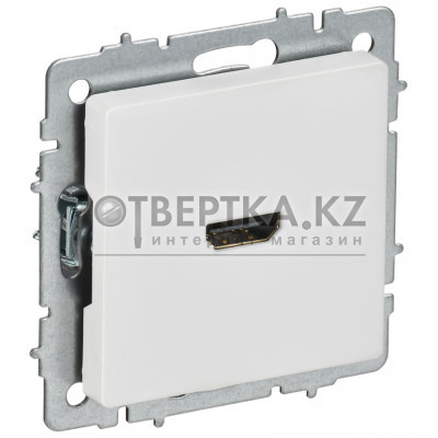 BRITE Розетка HDMI РHDMI-0-БрАБ арктический белый IEK BR-H10-K91