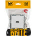 BRITE Розетка HDMI РHDMI-0-БрАБ арктический белый IEK BR-H10-K91