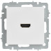 BRITE Розетка HDMI РHDMI-0-БрАБ арктический белый IEK BR-H10-K91