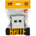 BRITE Розетка компьютерная двойная RJ45 кат.6 РК11-2-БрБ белый IEK BR-K20-2-K01