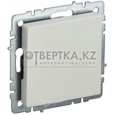 BRITE Заглушка с суппортом МЗ10-БрКр бежевый IEK BR-PL10-K10 