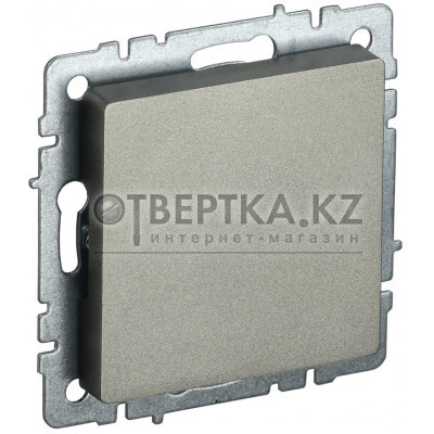 BRITE Заглушка с суппортом МЗ10-БрШ шампань IEK BR-PL10-K37 