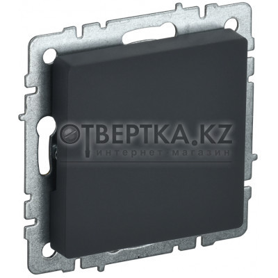 BRITE Заглушка с суппортом МЗ10-БрГ графит IEK BR-PL10-K53 