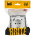 BRITE Розетка 1-местная с заземлением с защитными шторками 16А с USB AC 18Вт РЮш11-1-БрАБ арктический белый IEK BR-R14-16-U22-018-K91