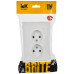 BRITE Розетка 2-местная без заземления без защитных шторок 10А в сборе РС12-2-БрАБ арктический белый IEK BR-R20-10-K91-F