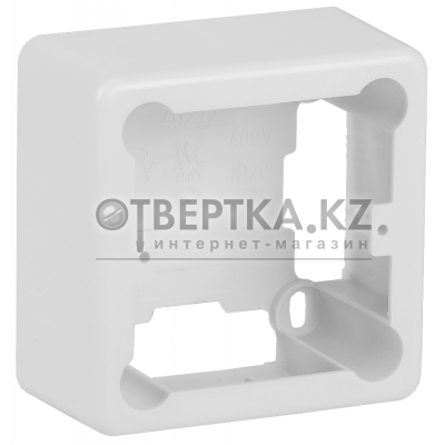 ELECOR Коробка универсальная КМКУ 85х85х42мм неразборная белая IEK CKK10D-U-2-K01