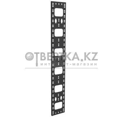 Органайзер кабельный вертикальный 150х12мм 42U черный ITK CO05-15042-R