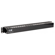 Пластиковый кабельный органайзер с крышкой 19" 1U ITK CO05-1PC в Алматы