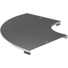 Крышка поворота плавного 90град (тип Г01) ESCA 100мм IEK CPG01D-0-90-100-08