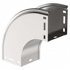 ESCA Поворот плавный 90град тип В20 100х100мм IEK CPV41-0-90-100-100