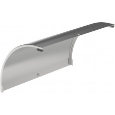 Крышка поворота плавного 90град вертикального внешнего (тип В20) ESCA 400мм IEK CPV41D-0-90-400-08