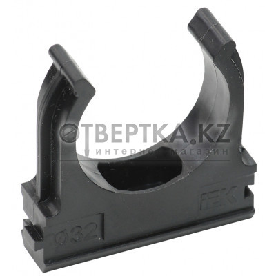 ELASTA Держатель с защелкой CF32 черный IEK CTA10D-CF32-K02-050