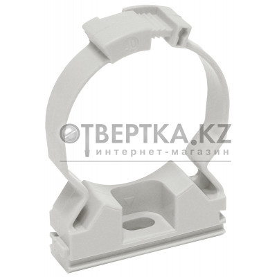 ELASTA Хомутный держатель CFC20 серый IEK CTA10MP-CFC20-K41-100