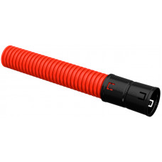 Труба гофрированная двустенная ПНД d=50мм красная (100м) IEK CTG12-050-K04-100-R в Шымкенте