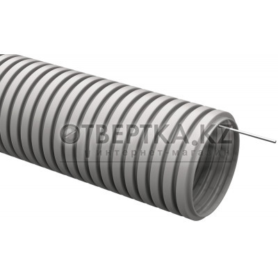 ELASTA Труба гофрированная ПВХ d=32мм с зондом (25м) IEK CTG20-32-K41-025I