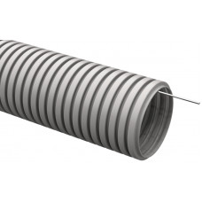 ELASTA Труба гофрированная ПВХ d=63мм с зондом (15м) IEK CTG20-63-K41-015I в Астане