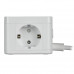 DOMINIC Удлинитель с беспроводной зарядкой 10Вт У02К 2 места 2PPE 1,3м 3х1,0мм2 16А/250В USB AC белый IEK DN-YP31-16-02-01-ZKU-K01