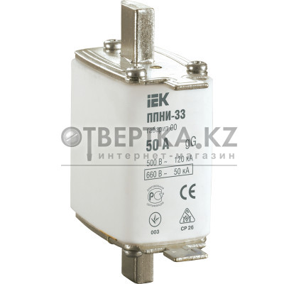 Плавкая вставка предохранителя ППНИ-33 габарит 00 32А IEK DPP10-032