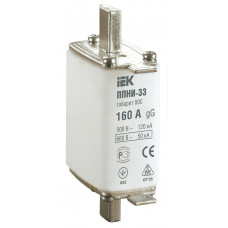 Плавкая вставка предохранителя ППНИ-33 габарит 00С 160А IEK DPP11-160