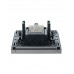 FORTE&PIANO Розетка двойная TVSAT FP538 сталь IEK FP-AF20-O-K46