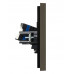 FORTE&PIANO Розетка компьютерная двойная RJ45 кат.6 FP334 серый IEK FP-K20-2-K03
