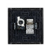 FORTE&PIANO Розетка двойная RJ11RJ45 кат.5E FP535 сталь IEK FP-KT20-O-1-K46